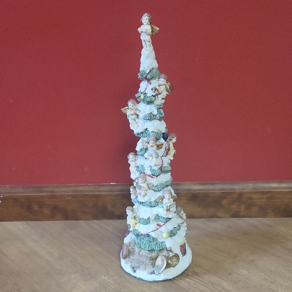 Vintage Angel Christmas Tree Figurine